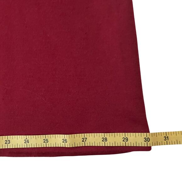 Sears Red Polo Collar Midi Dress for Work - Picture 6 of 12